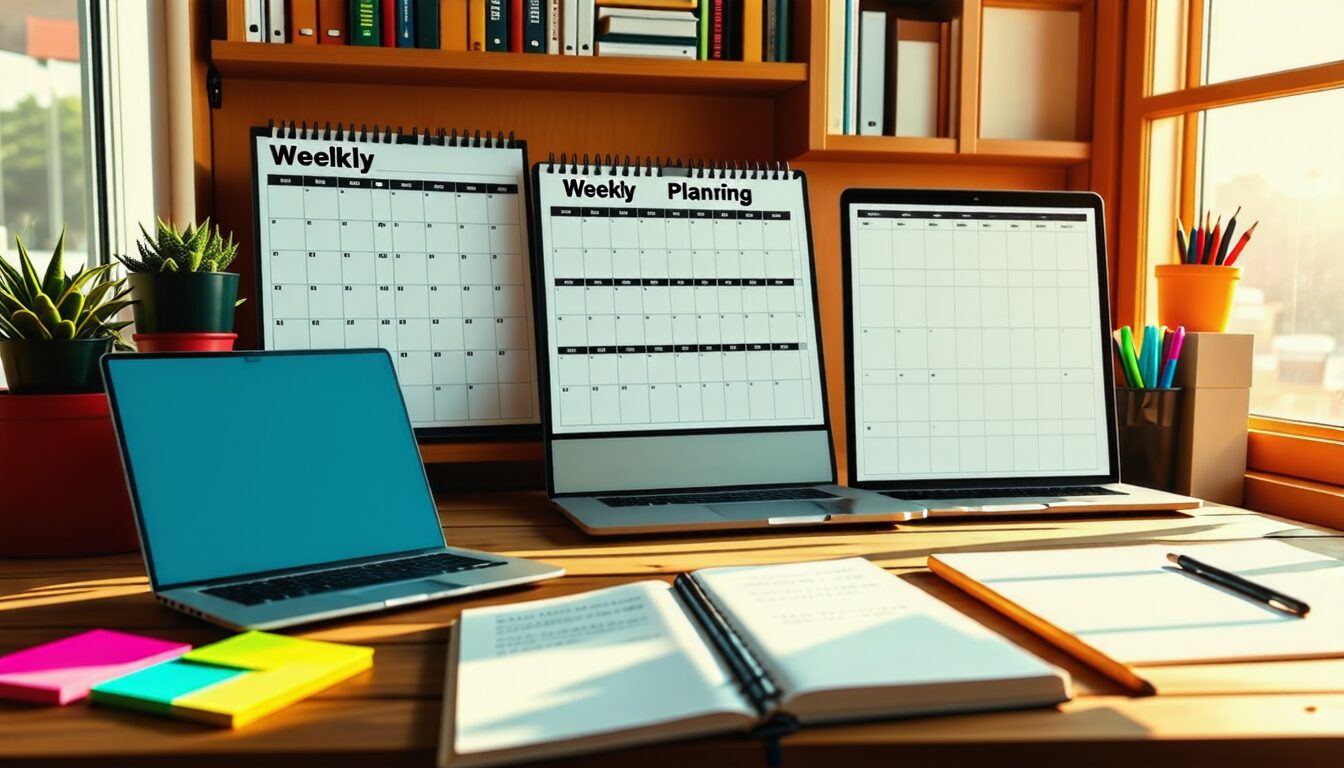 découvrez nos conseils pratiques pour établir un planning efficace de la semaine. optimisez votre temps, boostez votre productivité et atteignez vos objectifs grâce à une organisation claire et simple. suivez nos astuces et transformez votre quotidien!