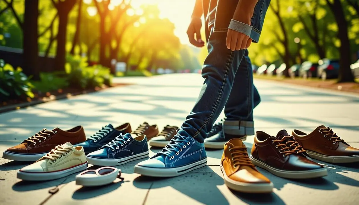 découvrez nos conseils pratiques pour choisir des chaussures parfaites pour un look décontracté. apprenez à allier confort et style tout en adaptant vos choix aux différentes occasions et tenues. trouvez le modèle idéal pour affirmer votre personnalité avec aisance.