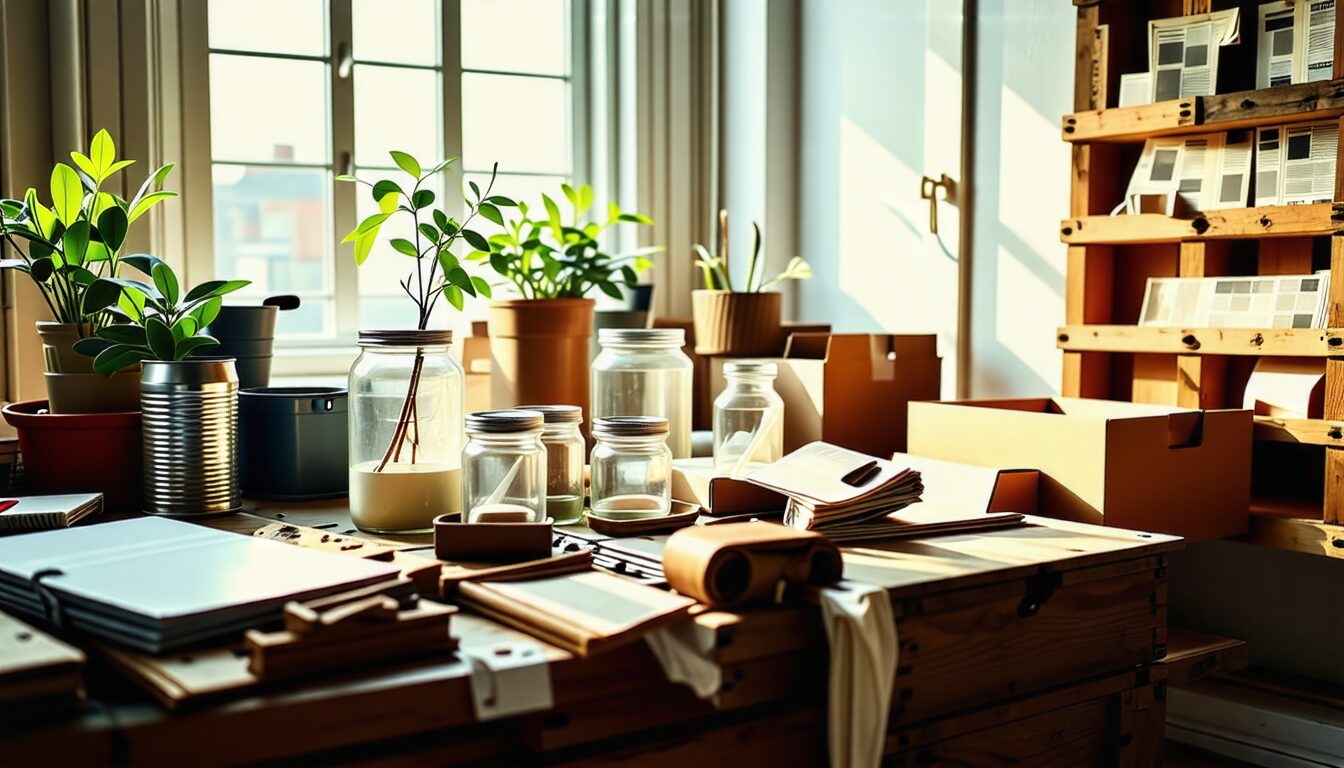 découvrez comment donner vie à vos idées de projets diy grâce à des matériaux recyclés. obtenez des astuces, des inspirations et des conseils pratiques pour créer des œuvres uniques tout en préservant l'environnement. libérez votre créativité tout en vous engageant dans une démarche durable !