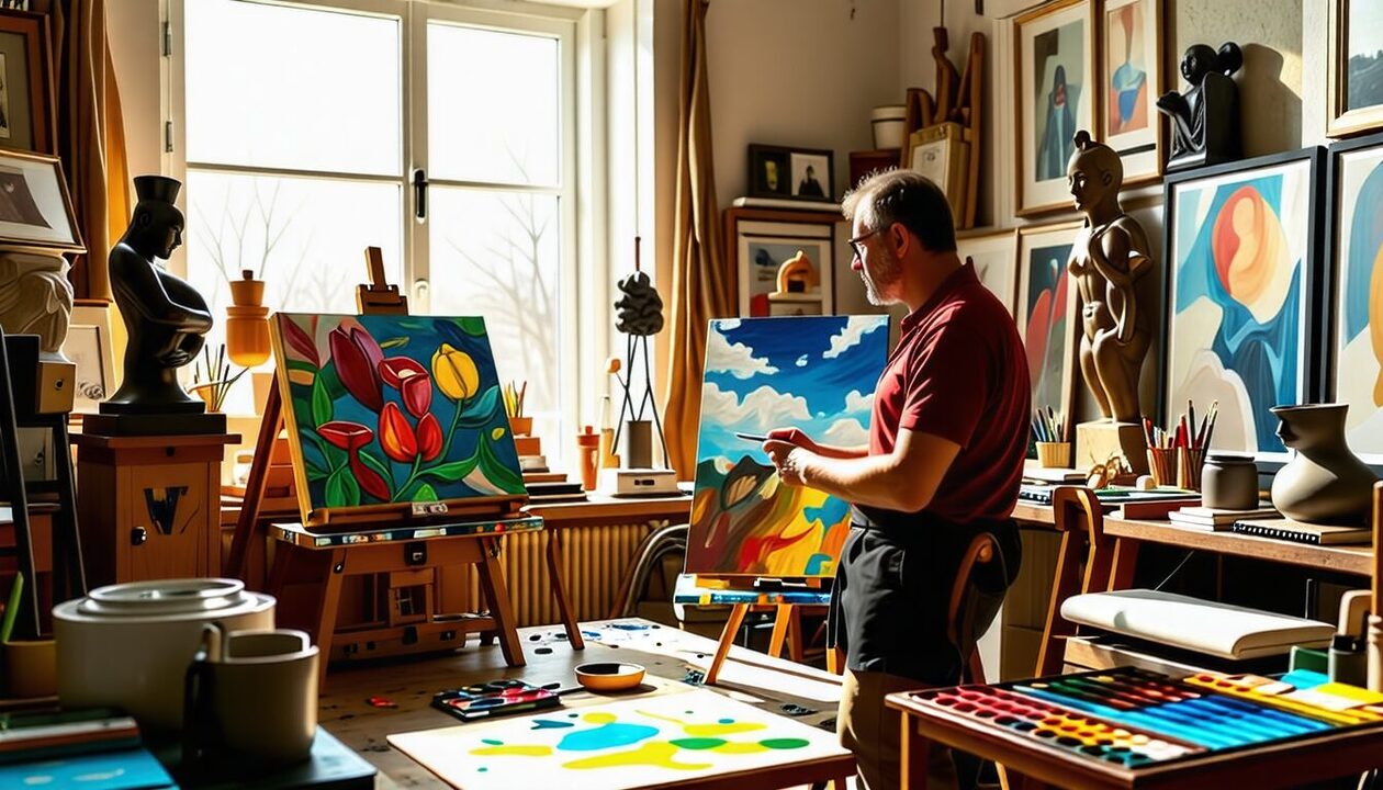découvrez les différentes dimensions de l'art à travers cette exploration enrichissante. qu'est-ce que l'art ? plongez dans son histoire, ses formes d'expression et son impact sur la société, tout en révélant comment il touche nos émotions et enrichit notre quotidien.